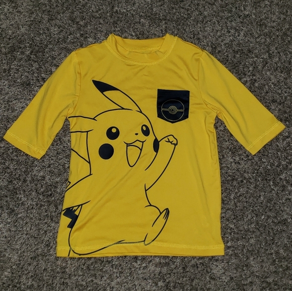 Nintendo| Pokemon| Pikachu Graphic Sun-screened T-Shirt - Picture 1 of 6